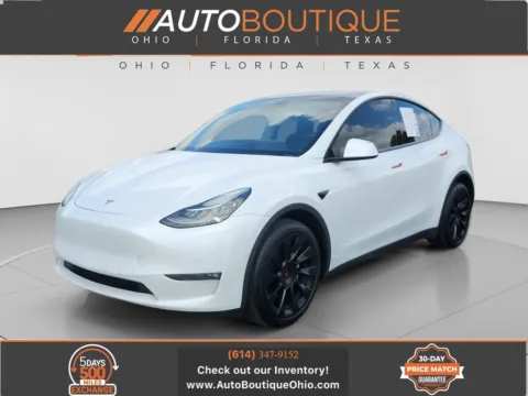White 2022 Tesla Model Y Long Range for sale in Columbus, OH