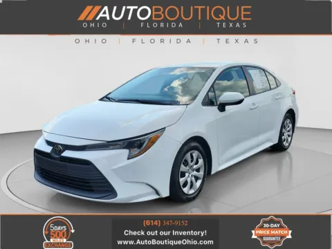 White 2023 Toyota Corolla LE for sale in Columbus, OH