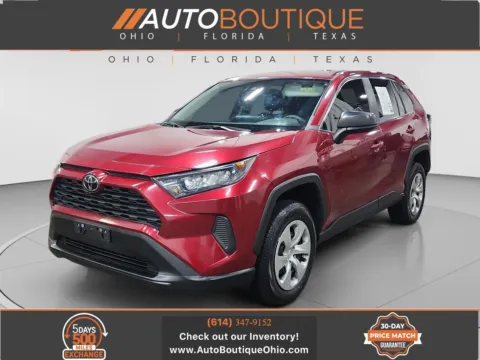 Red 2022 Toyota RAV4 LE for sale in Columbus, OH