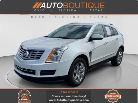 White 2015 Cadillac SRX Luxury Collection for sale in Columbus, OH