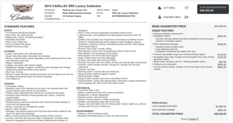 More photos of 2015 Cadillac SRX Luxury Collection at Auto Boutique Ohio, OH