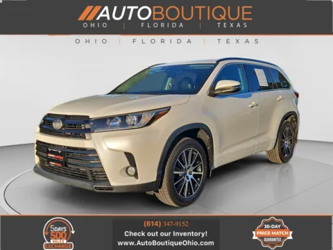 White 2018 Toyota Highlander SE for sale in Columbus, OH