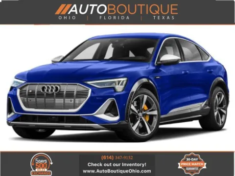 Black 2022 Audi e-tron S Sportback Prestige for sale in Columbus, OH
