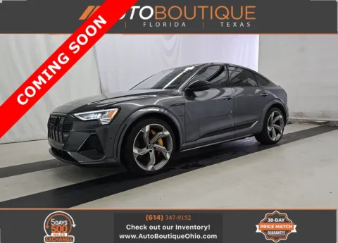 Black 2022 Audi e-tron S Sportback Prestige for sale in Columbus, OH