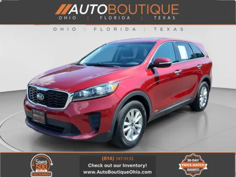 Red 2019 Kia Sorento LX for sale in Columbus, OH