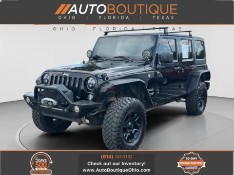 Black 2017 Jeep Wrangler Unlimited Sport for sale in Columbus, OH