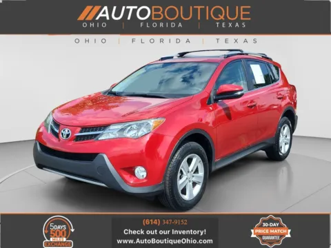 Red 2013 Toyota RAV4 XLE for sale in Columbus, OH