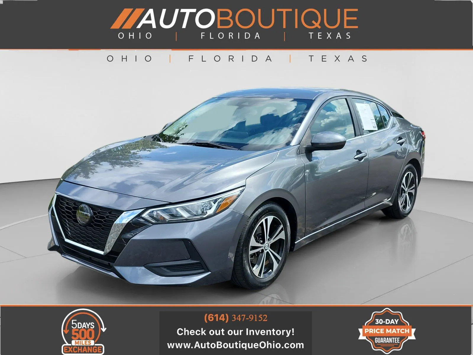 Gray 2023 Nissan Sentra SV for sale in Columbus, OH