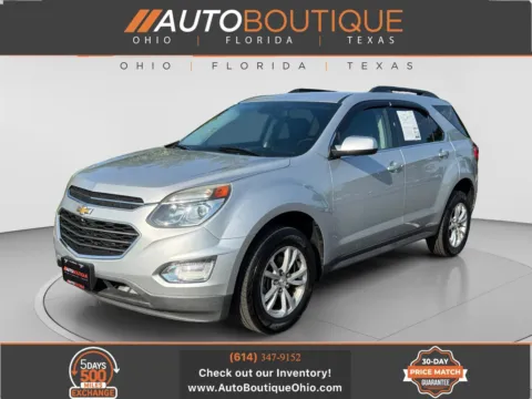 Silver 2017 Chevrolet Equinox LT for sale in Columbus, OH
