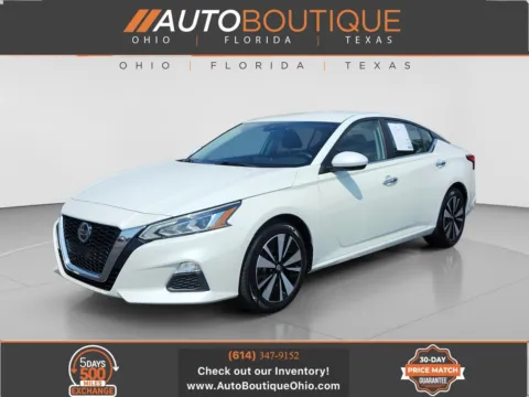 White 2021 Nissan Altima 2.5 SV for sale in Columbus, OH