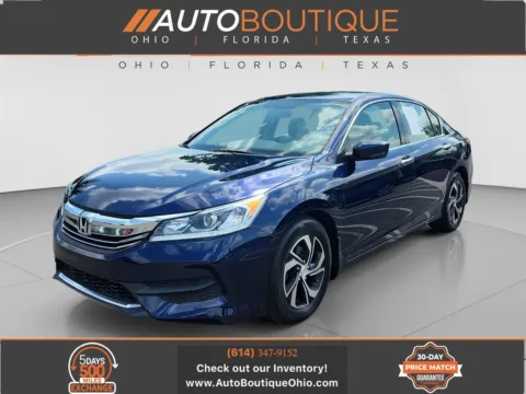 Blue 2016 Honda Accord Sedan LX for sale in Columbus, OH