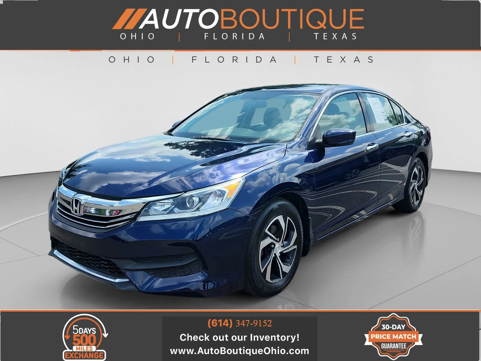 2016 Honda Accord Sedan LX for sale in Columbus, OH