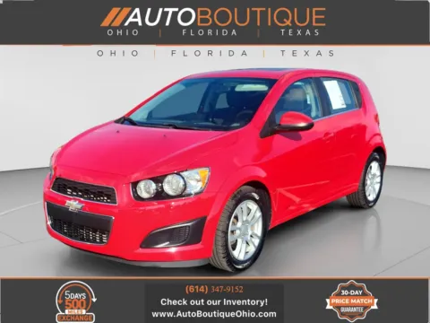 Red 2015 Chevrolet Sonic LT for sale in Columbus, OH