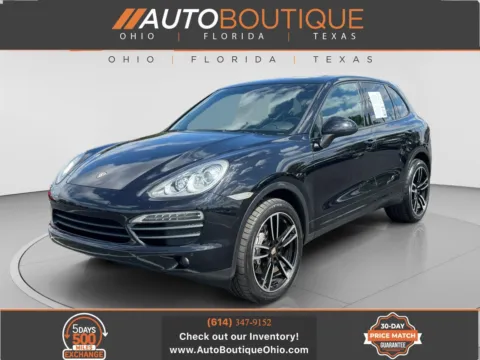 Black 2012 Porsche Cayenne S for sale in Columbus, OH