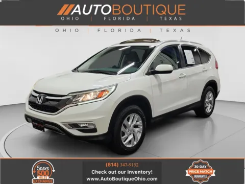 White 2016 Honda CR-V EX-L for sale in Columbus, OH