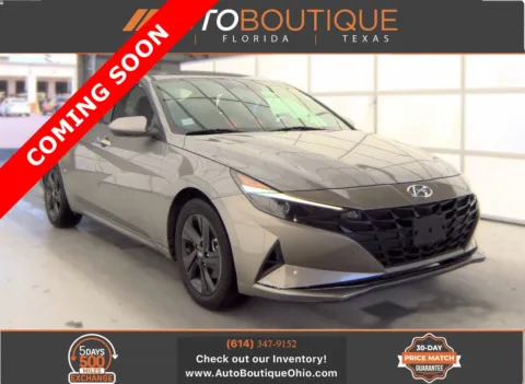 Silver 2023 Hyundai Elantra Hybrid Blue for sale in Columbus, OH