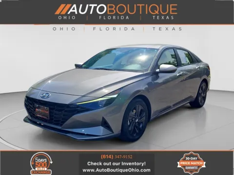 Silver 2023 Hyundai Elantra Hybrid Blue for sale in Columbus, OH