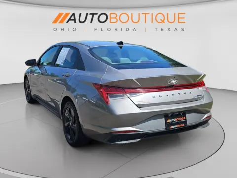 Another view of 2023 Hyundai Elantra Hybrid Blue for sale in Columbus, OH at Auto Boutique Ohio