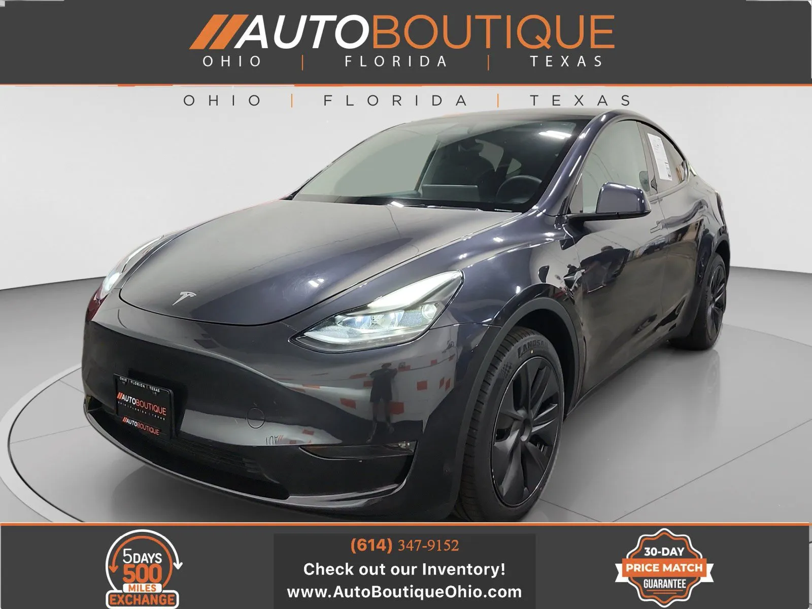 Gray 2024 Tesla Model Y Long Range for sale in Columbus, OH