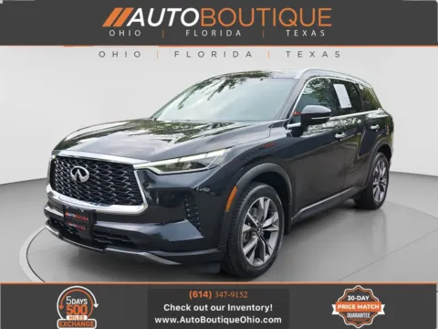 Black 2022 INFINITI QX60 LUXE for sale in Columbus, OH