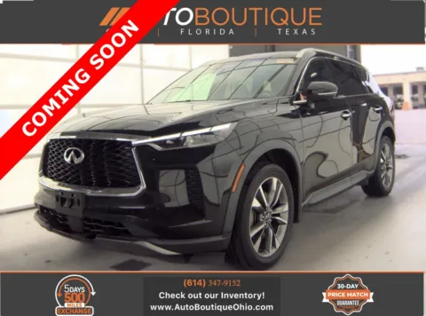 Black 2022 INFINITI QX60 LUXE for sale in Columbus, OH