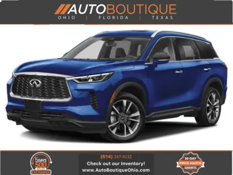 White 2023 INFINITI QX60 LUXE for sale in Columbus, OH