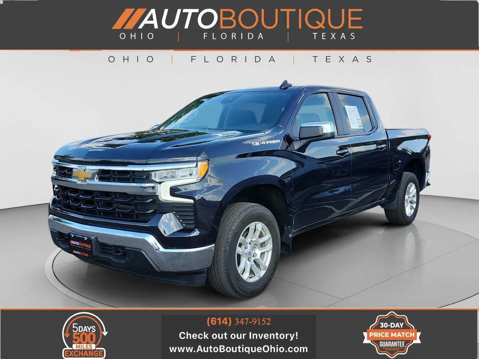 Gray 2024 Chevrolet Silverado 1500 LT for sale in Columbus, OH