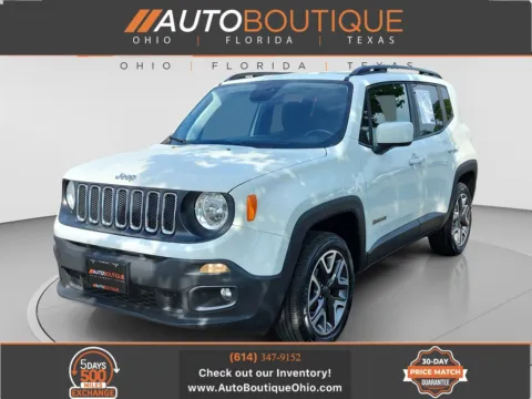 White 2018 Jeep Renegade Latitude for sale in Columbus, OH
