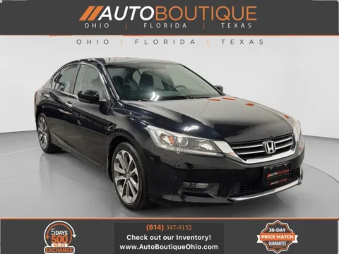 Black 2015 Honda Accord Sedan Sport for sale in Columbus, OH