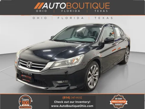 Black 2015 Honda Accord Sedan Sport for sale in Columbus, OH