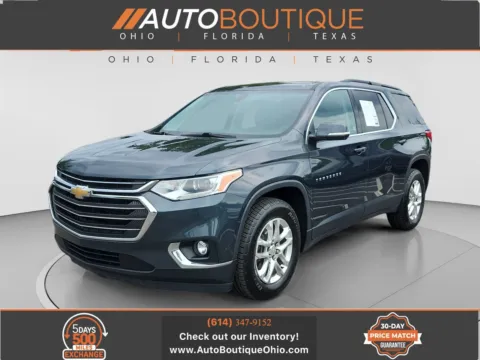 Gray 2019 Chevrolet Traverse LT Cloth for sale in Columbus, OH