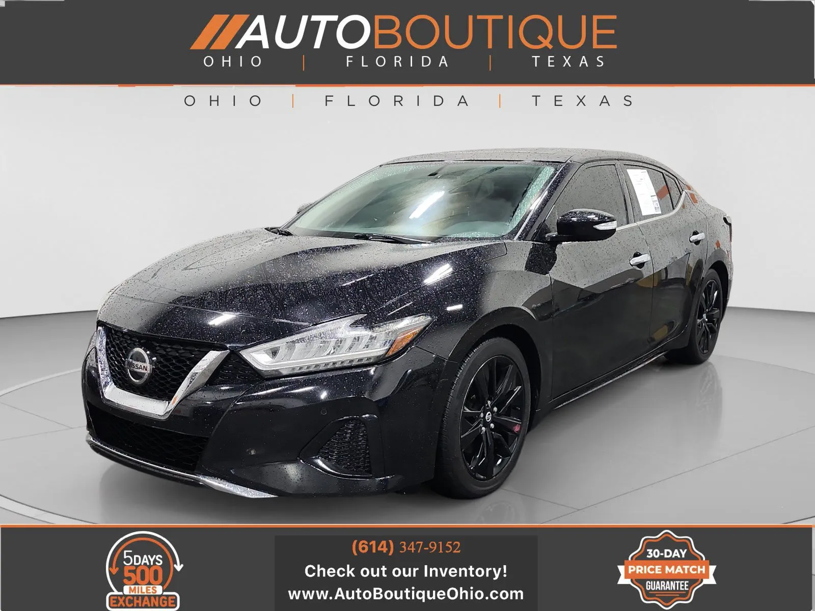 Black 2019 Nissan Maxima SL for sale in Columbus, OH