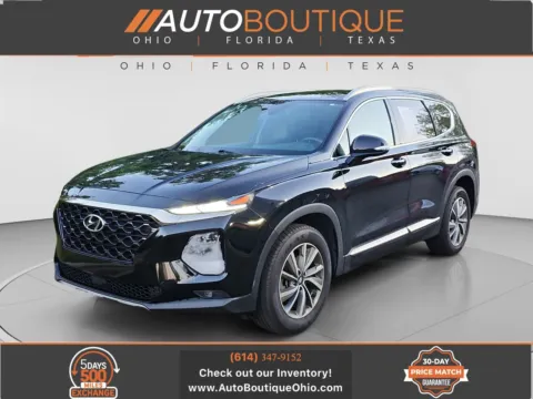 Black 2019 Hyundai Santa Fe Limited for sale in Columbus, OH