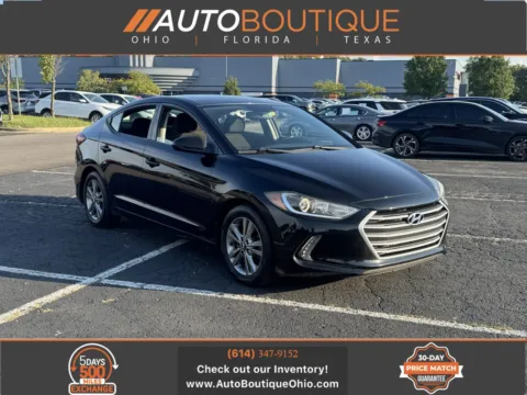 Black 2018 Hyundai Elantra Value Edition for sale in Columbus, OH