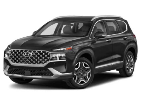 Black 2021 Hyundai Santa Fe Limited for sale in Columbus, OH