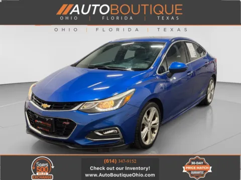 Blue 2016 Chevrolet Cruze Premier for sale in Columbus, OH