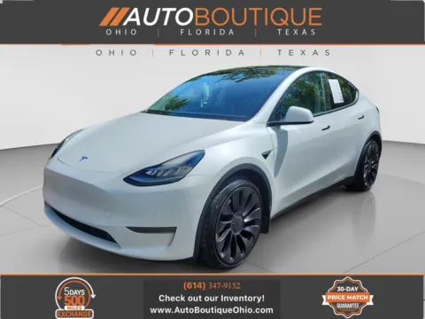 Red 2021 Tesla Model Y Long Range for sale in Columbus, OH