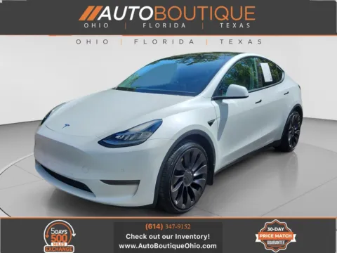 Red 2021 Tesla Model Y Long Range for sale in Columbus, OH