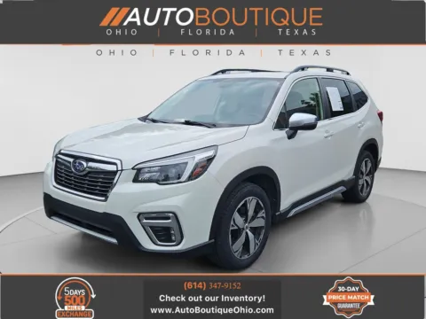 White 2021 Subaru Forester Touring for sale in Columbus, OH