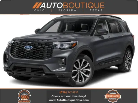 Black 2025 Ford Explorer ST-Line for sale in Columbus, OH