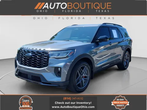 Black 2025 Ford Explorer ST-Line for sale in Columbus, OH