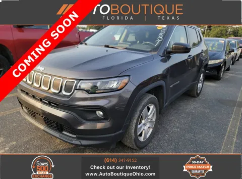 Gray 2022 Jeep Compass Latitude for sale in Columbus, OH
