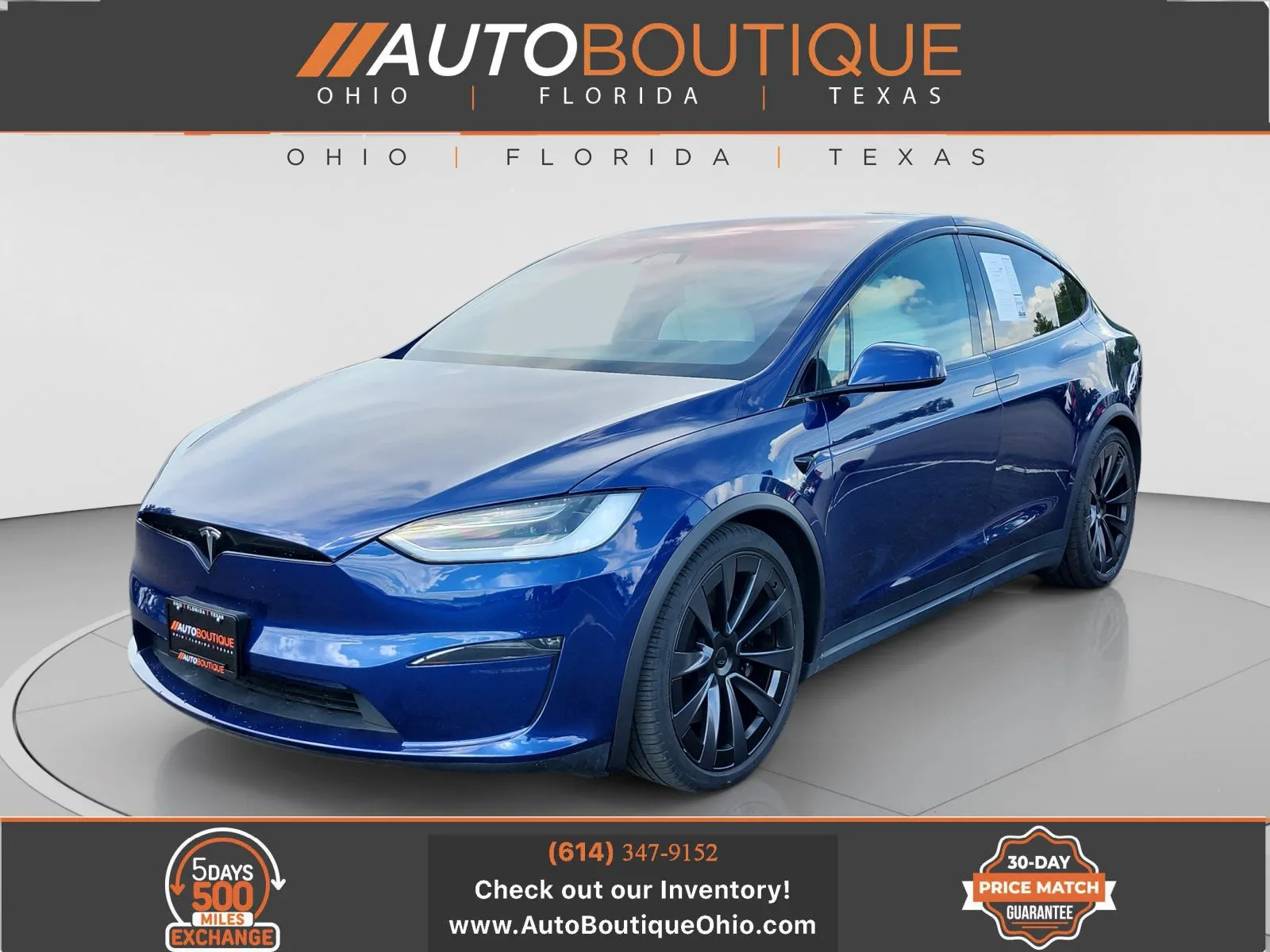 Blue 2023 Tesla Model X for sale in Columbus, OH