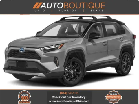 Silver 2022 Toyota RAV4 Hybrid XSE for sale in Columbus, OH