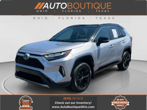 Silver 2022 Toyota RAV4 Hybrid XSE for sale in Columbus, OH
