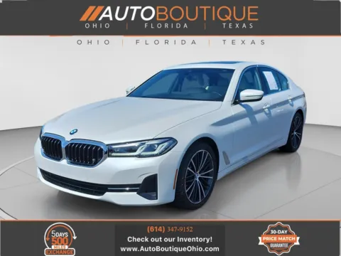 White 2021 BMW 5 Series 530i for sale in Columbus, OH