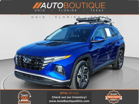 Blue 2022 Hyundai Tucson SEL for sale in Columbus, OH