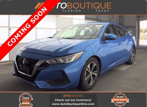 Blue 2022 Nissan Sentra SV for sale in Columbus, OH