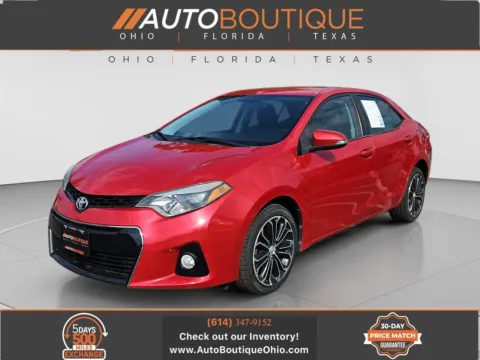Red 2016 Toyota Corolla S Plus for sale in Columbus, OH