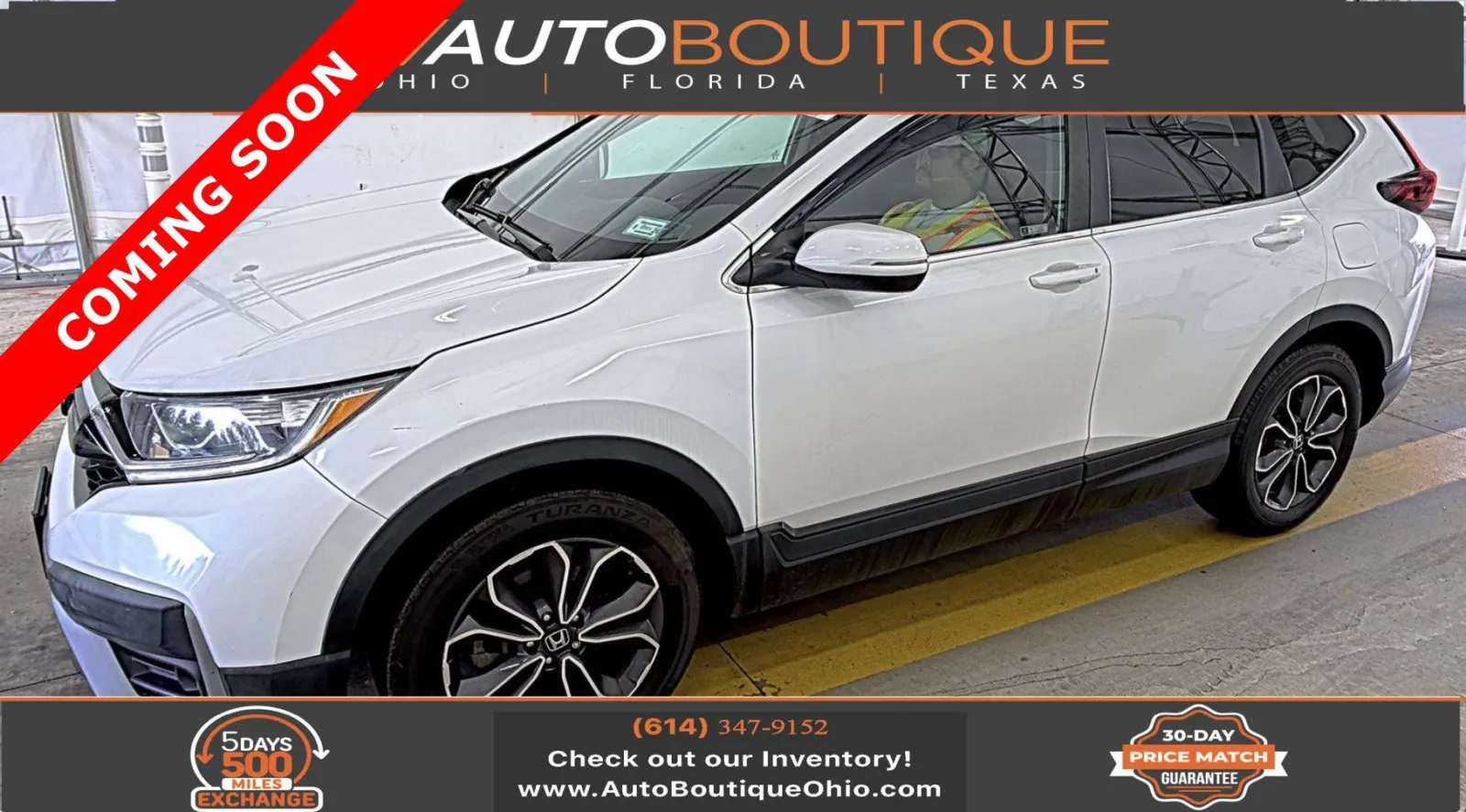 White 2021 Honda CR-V EX for sale in Columbus, OH